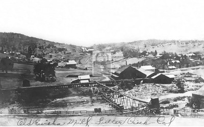 Old Eureka Mill Sutter Creek California CA - Reprint