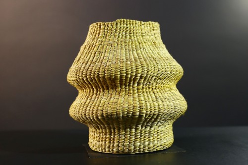 Hand‐woven African Grass Basket Decorative Storage Boho Home Organization-G5717 - 第 11/24 張圖片