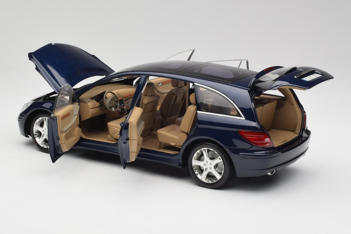 150034600 Mercedes R-Class W251 Tanzanite Blue Minichamps 1