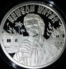 1 oz Silver Proof - NEWSOM WATER - 2025 Silver Shield Round