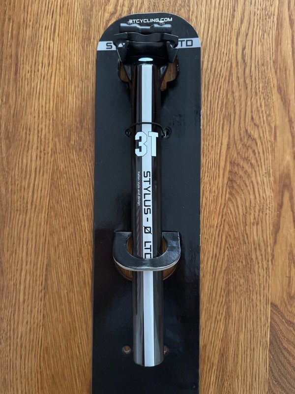 NEW 3T Stylus 0 LTD Carbon Seatpost 27.2 280mm Inline Road Bike BNIB