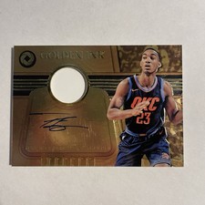 2017-18 Opulence Terrance Ferguson Holo Golden Ink Auto #GI-TFG RC /20 *DAMAGED*