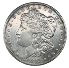 1892 Morgan Dollar Toned AU-Almost Uncirculated 90% Silver $1 US Coin # 2712