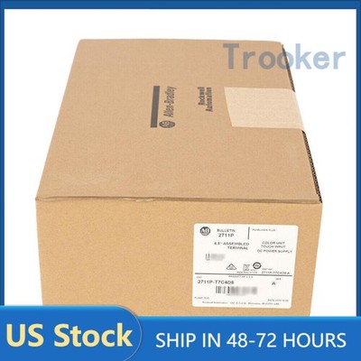 NEW 2711P-T7C4D8 AB PanelView Plus 700 Color/Touch Factory Seal US Free Tax