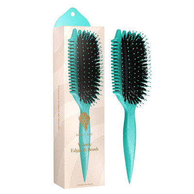 Bounce Curl Volume EdgeLift Brush, 5-in-1 Tool for Volumized Waves, Curls & Coil