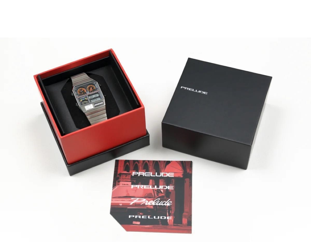 Honda x CITIZEN ANA-DIGI TEMP Black Collaboration Prelude Model
