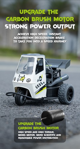 High-speed Drift Car Toy Racing Car Full Scale Model RC Car 3.7V 500mAh - Picture 13 of 24