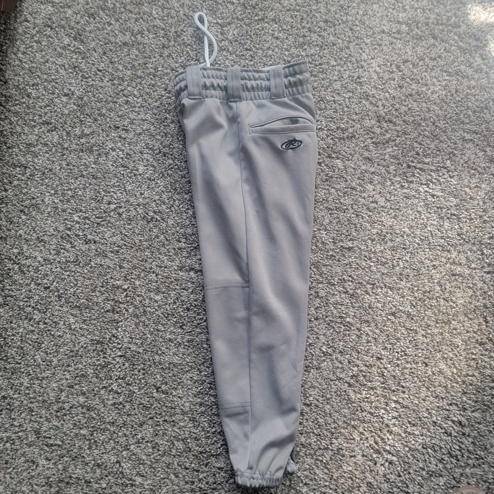 Youth Baseball Pants Lot of 3, Adidas Black, Rawlings Grey Sz S thumbnail 6