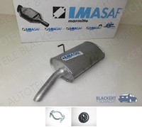 Imasaf ESD Auspuff Endtopf für Peugeot 406 Break 2.0 HDI 80KW, EndschalldäMpfer