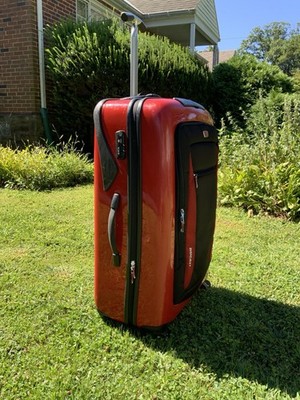 TUMI Ducati Red Hardshell Spinner Suitcase Large Expandable