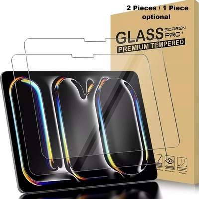 Apple 13-inch iPad Pro (M5) Screen Protector Tempered Glass For 2025 iPad Pro 13