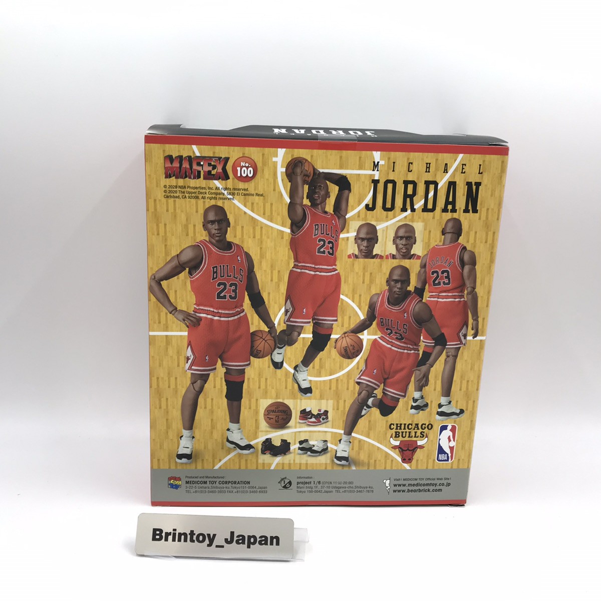 Michael Jordan アクションフィギュア MAFEX 100 MEDICOM TOY MAFEX No.100 NBA Michael Jordan Chicago Bulls