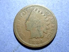 1886 Type 2 Indian Cent  Good details