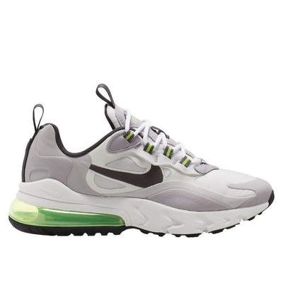 Schuhe Universal Kinder Nike Air Max 270 React BQ0103102 Grau-Grün-Weiß