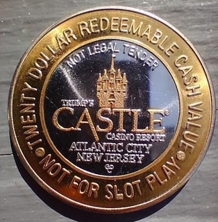 Trump Castle Casino Atlantic City Silver Strike Limited Edition Coin