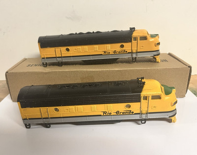H0 Märklin F7, 2x Diesellok Rio Grande nur Gehäuse