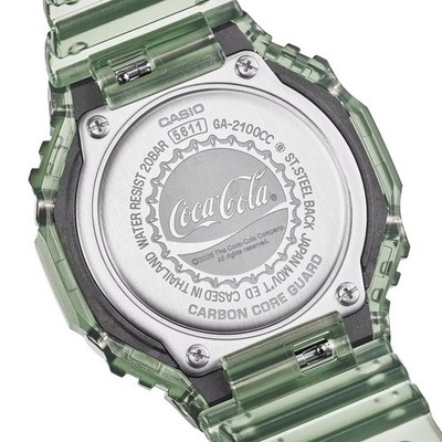 CASIO G-SHOCK GA-2100CC-3AJR ANALOG-DIGITAL 2100 Series Coca-Cola