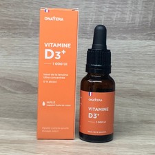 ONATERA Vitamine D3+ 1000 UI Huile immunité 20 ml - 07/27