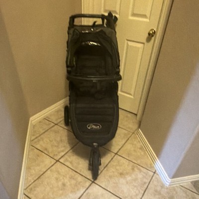 Baby Jogger City Mini GT Single Folding 3-Wheel Stroller Black Hood/Canopy
