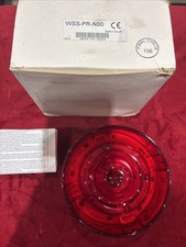 System Sensor WSS-PR-N00 Wall Mounted Sounder VID Red Body with Red Flash- NEW