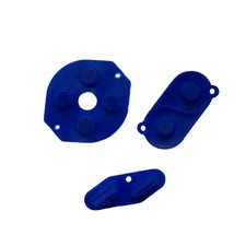  NEW Nintendo Game Boy DMG System Button Rubber Pads Set Blue