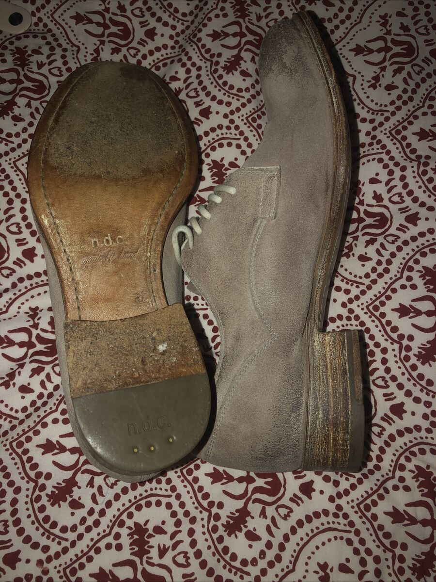 n.d.c. made by hand Leather Oxford Dress Shoes Lace Up Size n.d.c. made by hand Leather Oxford Dress Shoes Lace Up Size