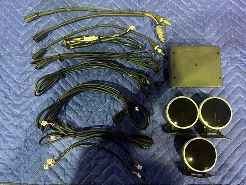 Defi Oil Temp, Oil Pressure, Water Temp Gauge Set 60mm Link Unit