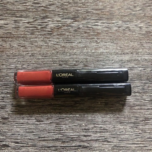 L'Oreal Paris Infallible Pro Last 2 Step Lipstick #103 Forever Candy Set Of 2 - Picture 2 of 5