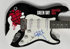 Green Day JSA Signed Guitar Autograph Custom Guitar Billie Joe