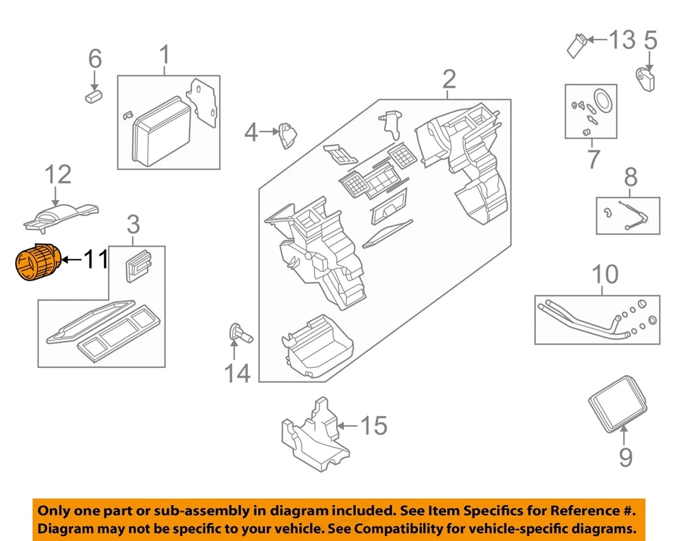 Motor soplador de climatización usado se adapta a: Saturn L SERIES 2002 grado A Foto 3 de 4