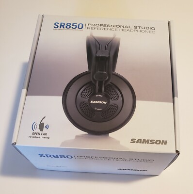 NEW! Samson SR850 Professional Studio Reference Headphones