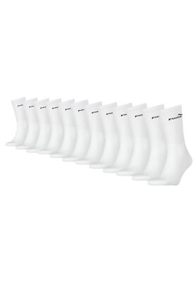 Puma Sportsocken Tennissocken Crew Tennis Socken für Damen und Herren 12 Paar