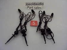 E Z HOOK Black 2 1/4" Hooks to Stackable Binding Post. 4 Pieces. NEW/UNUSED