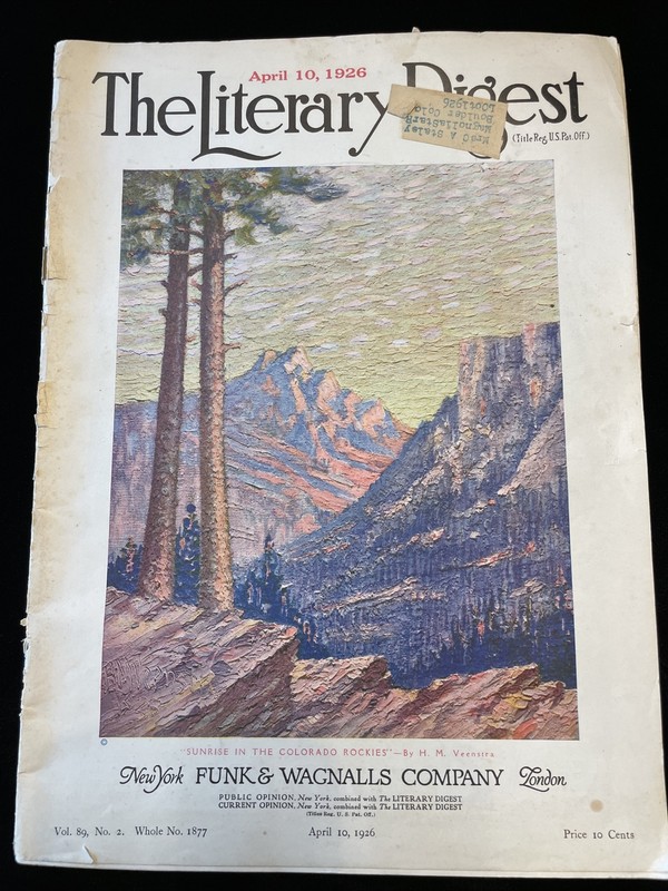 The Literary Digest Apr 10 1926 California Spread Vol. 89 No. 2