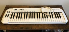 Samson Carbon 49 Usb Midi Keyboard Controller Used White + Usb Cable