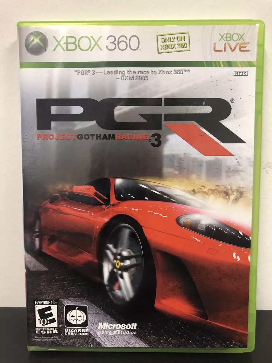 Jogo Xbox 360 - Pgr Project Gotham Racing 3 em Promoção na Americanas