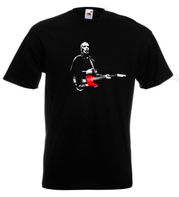 Wilko Johnson Dr Feelgood T-Shirt Rot Scratchplate Lee Brilleaux