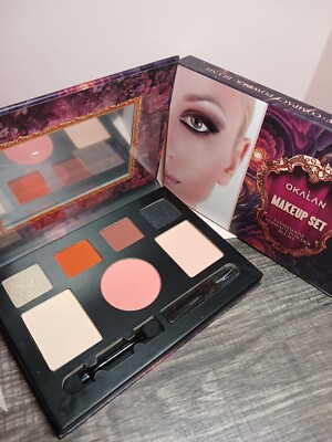 Okalan Makeup Set Palette Eyeshadow & Powder & Blush Set 