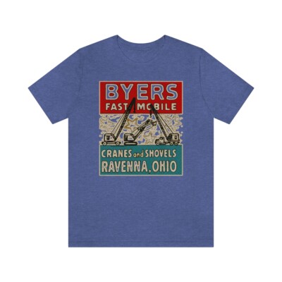 Byers Machine Co. Ravenna Ohio vintage ad Tshirt | eBay