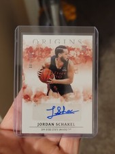 💥Jordan Schakel💥 2021-22 Chronicles Origins RED RC Auto # /199