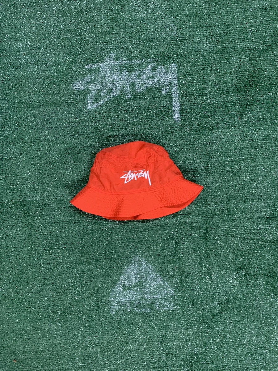 Nike x Stussy Bucket Hat Habanero Red Adult Unisex Size S/M