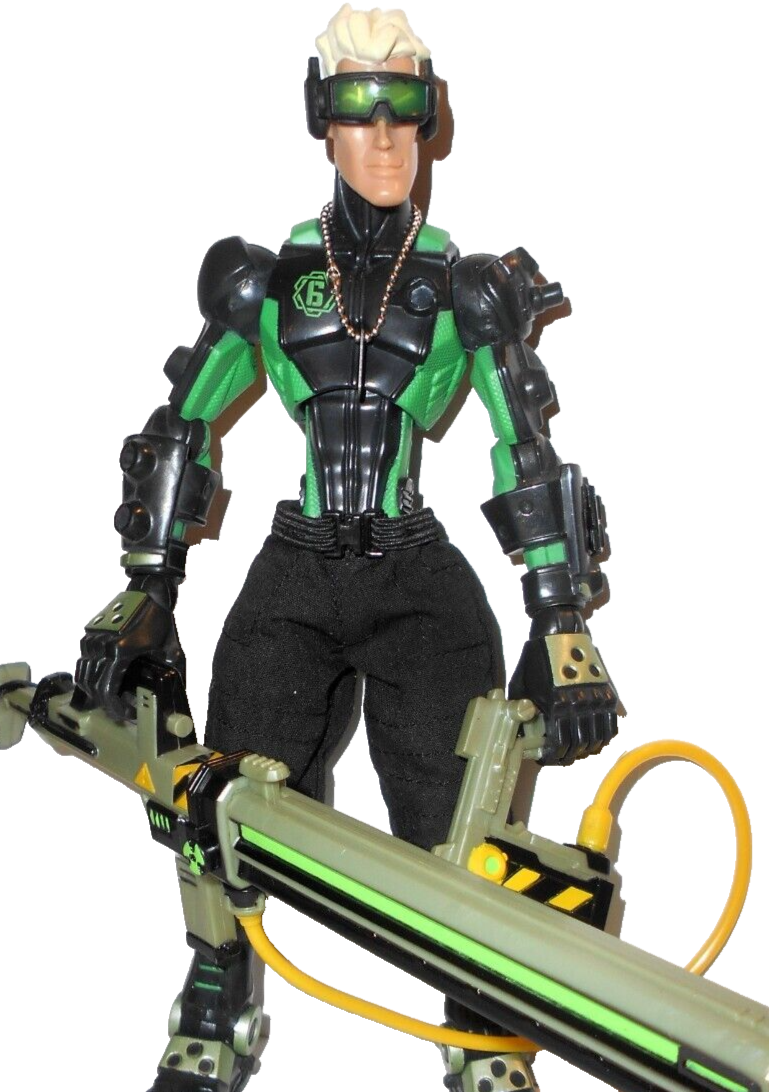 GI Joe HI TECH MIRAGE 8 inch Sigma Six 6 2005 2006 near