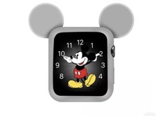 Mickey Mouse Apple Watch Cover Gray Size 38mm