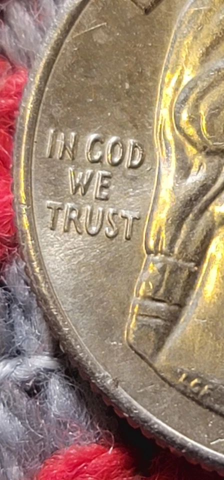 2023 USA Quarter With error, " IN COD WE TRUST " - Image 2 of 3