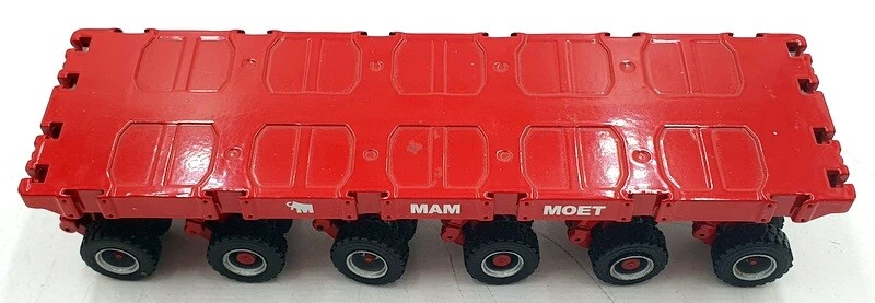 NZG 1/50 Scale Diecast 121214 Mammoet SPMT 6 Axle Trailer