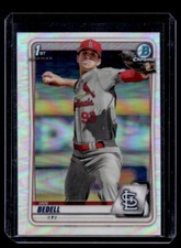 2020 Bowman Draft Chrome Refractor Ian Bedell G22 St. Louis Cardinals #BD-100