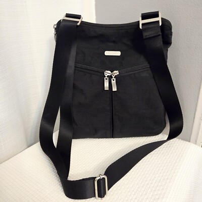 Baggallini Horizon Crossbody Purse Travel Bag Multi Pocket Nylon Key Leach  Card | eBay