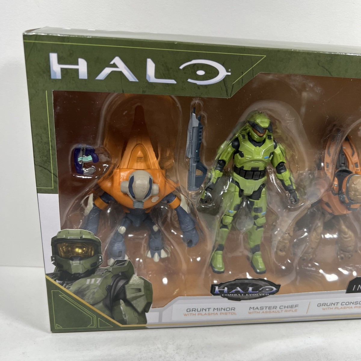 World Of Halo Infinite Combat 20 Year Evolved Pack Figure -Master Chief,  Grunt