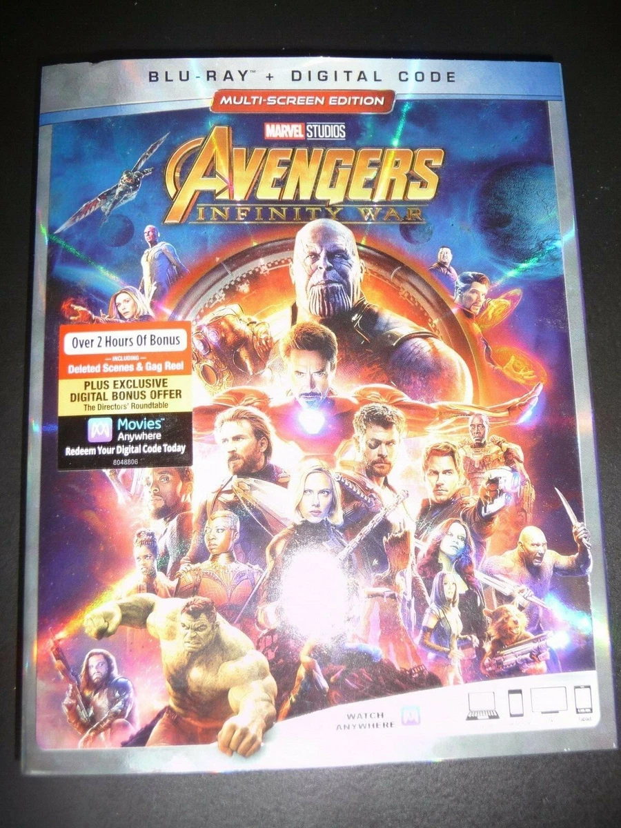 Avengers Infinity War [Includes Digital Copy] [Bluray], 43 OFF