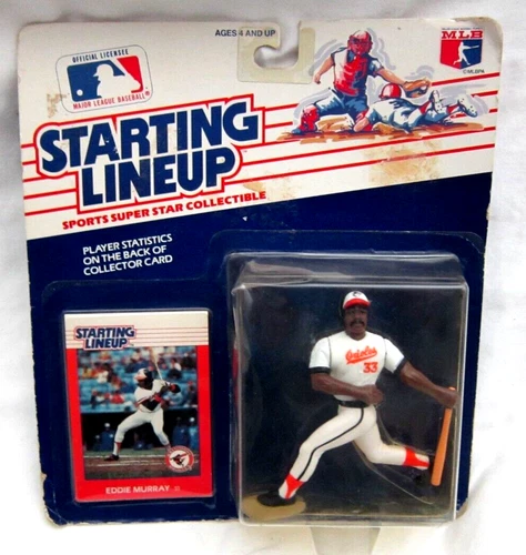 Eddie Murray RC 1988 Starting Line-Up SLU Rookie Orioles Kenner Figure-New!v4 - Picture 1 of 3